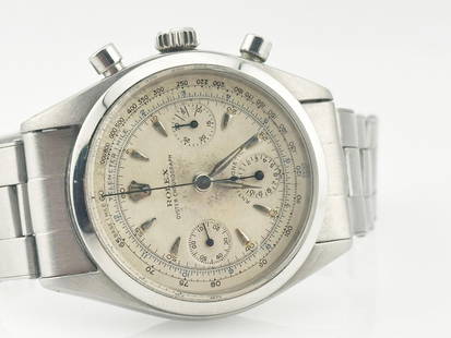 VINTAGE Rolex Pre Daytona 6234 Chronograph: VINTAGE Rolex Pre Daytona 6234 Chronograph Stainless Steel Creator: Rolex Case Dimensions: Diameter: 1.58 in (40 mm) Period: 1940-1949 Date of Manufacture: 1940s Condition: Excellent G