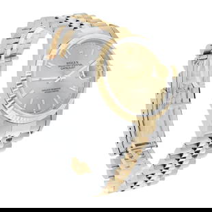 Rolex Datejust 36mm Two Tone Champagne: Rolex Datejust 36mm Two Tone Champagne Index Dial Jubilee 16233 Circa 2000 Creator: Rolex Design: Datejust Watch Datejust Collection Case Material: Gold, Stainless Steel Strap Material: Stainless Stee