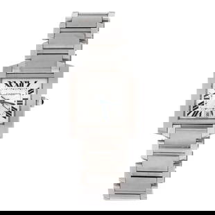 Cartier Tank Francaise Automatic Watch Stainless: Cartier Tank Francaise Automatic Watch Stainless Steel 28 Dial Color: Silver Band Color: Silver Band Material: Stainless Steel Case Material: Stainless Steel Bezel Material: Stainless Steel Moveme