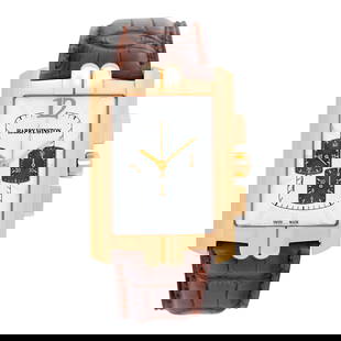 Harry Winston AVENUE 18k rose gold: Harry Winston AVENUE 18k rose gold Automatic Wristwatch Ref 330/MCA Creator: Harry Winston Case Material: Rose Gold, 18k Gold Strap Material: Crocodile Period: 21st Century Date of