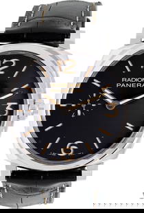 Panerai Radiomir 1940 in stainless steel: Panerai Radiomir 1940 in stainless steel Brand: Panerai Model: Radiomir Model No: PAM00512 Case Size: 42mm SKU no: RBJq1******** Features: Subseconds Movement: Manual Original