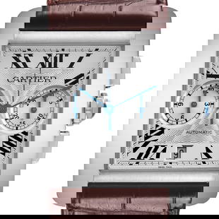 Cartier Tank MC Silver Dial Chronograph: Cartier Tank MC Silver Dial Chronograph Mens Watch W5330007 Box Papers SKU no: RBJ68639 Brand: Cartier Model Name: Cartier Tank MC Silver Dial Chronograph Mens Watch W5330007 Box Papers 