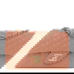 Chanel Lambskin Quilted Mini Rectangular Flap: Chanel Lambskin Quilted Mini Rectangular Flap Brown Brand: CHANEL Condition: Excellent Condition Details: Interior: Creases, scuffs, Hardware: Faint scratch(es), , Dust bag, Box,