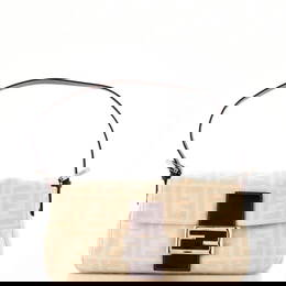 Fendi Baguette Bag Zucchino Canvas