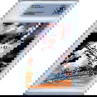 jim edmonds california angels signed 1997: jim edmonds california angels signed 1997 fleer ultra baseball card BAS auth auto slab This 1997 Fleer Ultra baseball card #25 featuring LA Angels player Jim Edmonds' autograph is a highly sought-afte
