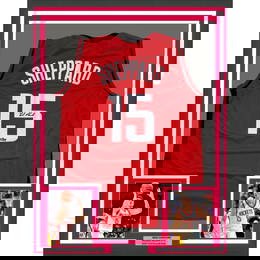 framed facsimile autographed reed sheppard 35x39