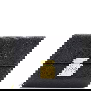Louis Vuitton Metis Wallet Monogram Empreinte: Louis Vuitton Metis Wallet Monogram Empreinte Leather Compact Exterior Color: Black Interior Color: Black Exterior Material: Leather Interior Material: Leather Hardware Color: Gold 