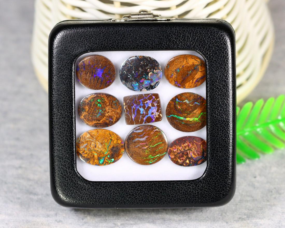 36.29Ct Box of Australian Koroit Boulder Opal 15x11.4x2.7mm (1 of 4)