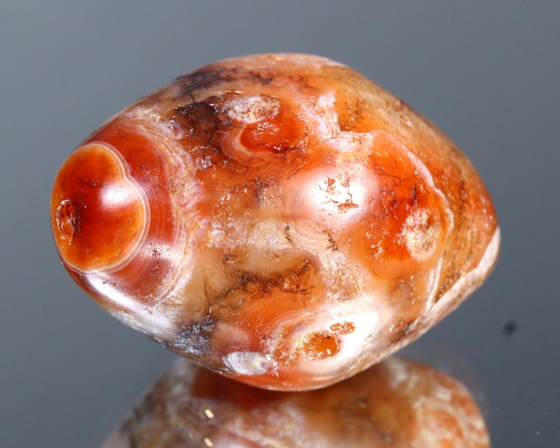 Ancient Indus Valley Period Carnelian Beads 26.2g 3.5x2.5cm: Thousand Planet Auction House Treasure Auction Day, all major kinds of Mineral, you will find in today's auctions. Join us and add our auction into your calendar. Today auction including Artifacts, Mi