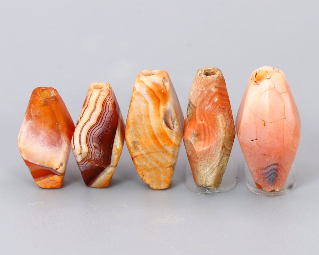 Ancient Bactrian Beads Sleeping Antique Treasure from Bactria (1 of 11)