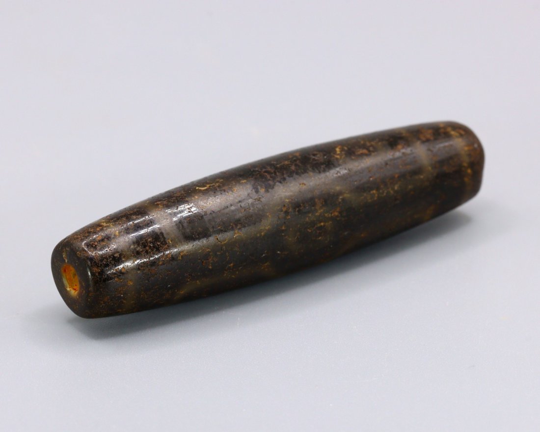 Original Old Himalayan Tibetan Agate Dzi Eye Bead (1 of 3)