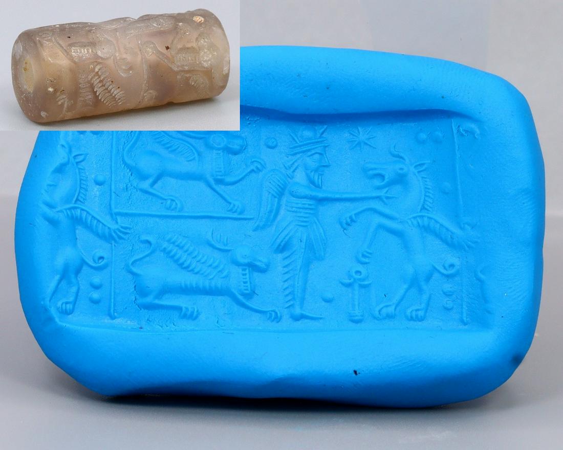 Ancient Persian Sasanian Iran AD 224-642 Jasper Seal Bead 31.45Ct 26x12mm: Thousand Planet Auction House Treasure Auction Day, all major kinds of Mineral, you will find in today's auctions. Join us and add our auction into your calendar. Today auction including Artifacts, Mi