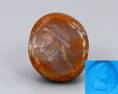 Ancient Persian Sasanian Iran AD 224-642 Agate Seal Bead 20.25Ct 16.9x14.7mm