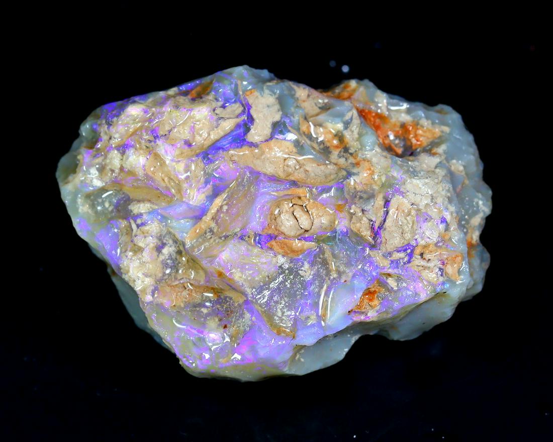 Rare Opal Fossil Lightning Ridge Fossilized Opal 60.95Ct 36x25x15cm (1 of 4)