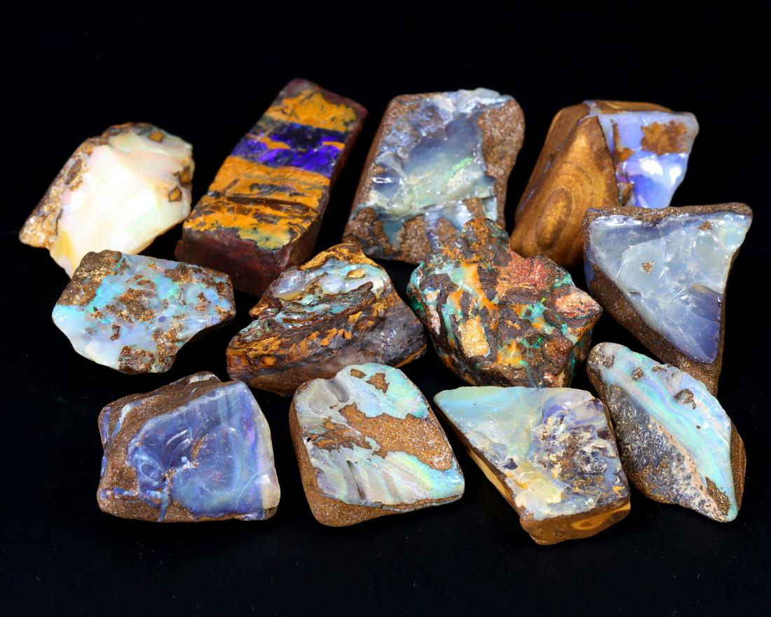 330Ct Group of Australian Winton Mine Boulder Opal Rough: Thousand Planet Auction House Treasure Auction Day, all major kinds of Mineral, you will find in today's auctions. Join us and add our auction into your calendar. Today auction including Artifacts, Mi
