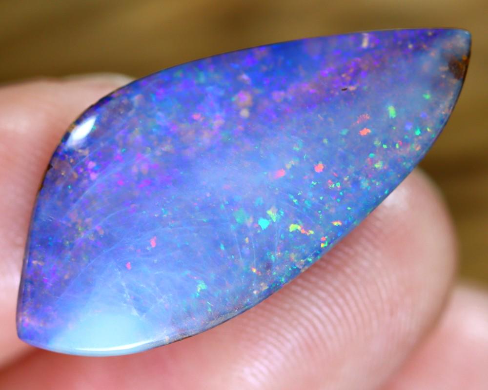 10.63Ct Koroit Boulder Opal Polished - Australian Opal - Freeform Cabochon (1 of 4)