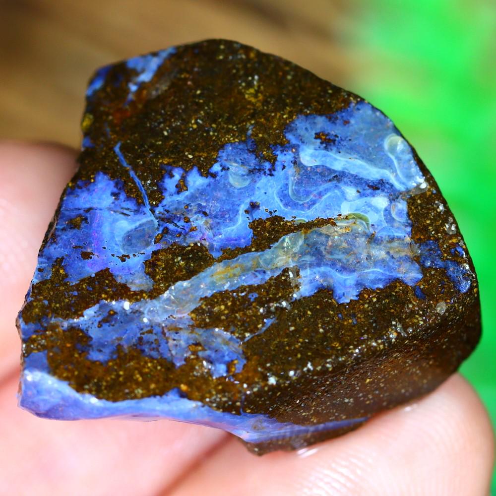 41.36Ct Koroit Boulder Opal Rough - Australian Opal - Freeform Rough: Thousand Planet Auction House Welcome to our auction house, today auction brought to you by Leharlequin Co., Ltd based in Bangkok, Thailand specialize in all kinds of opal and color gemstone both in m