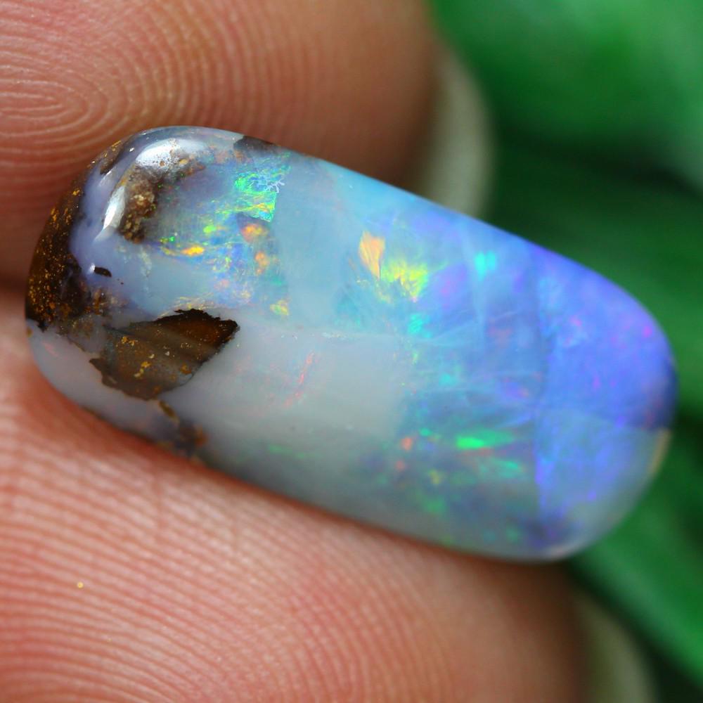 7.84Ct Winton Boulder Opal Polished - Australian Opal - Oval Cabochon: Thousand Planet Auction House Welcome to our auction house, today auction brought to you by Leharlequin Co., Ltd based in Bangkok, Thailand specialize in all kinds of opal and color gemstone both in m