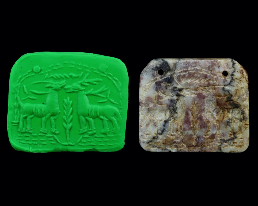 Ancient Near Eastern Mesopotamian Sumerian Tablet Seal (1 of 7)