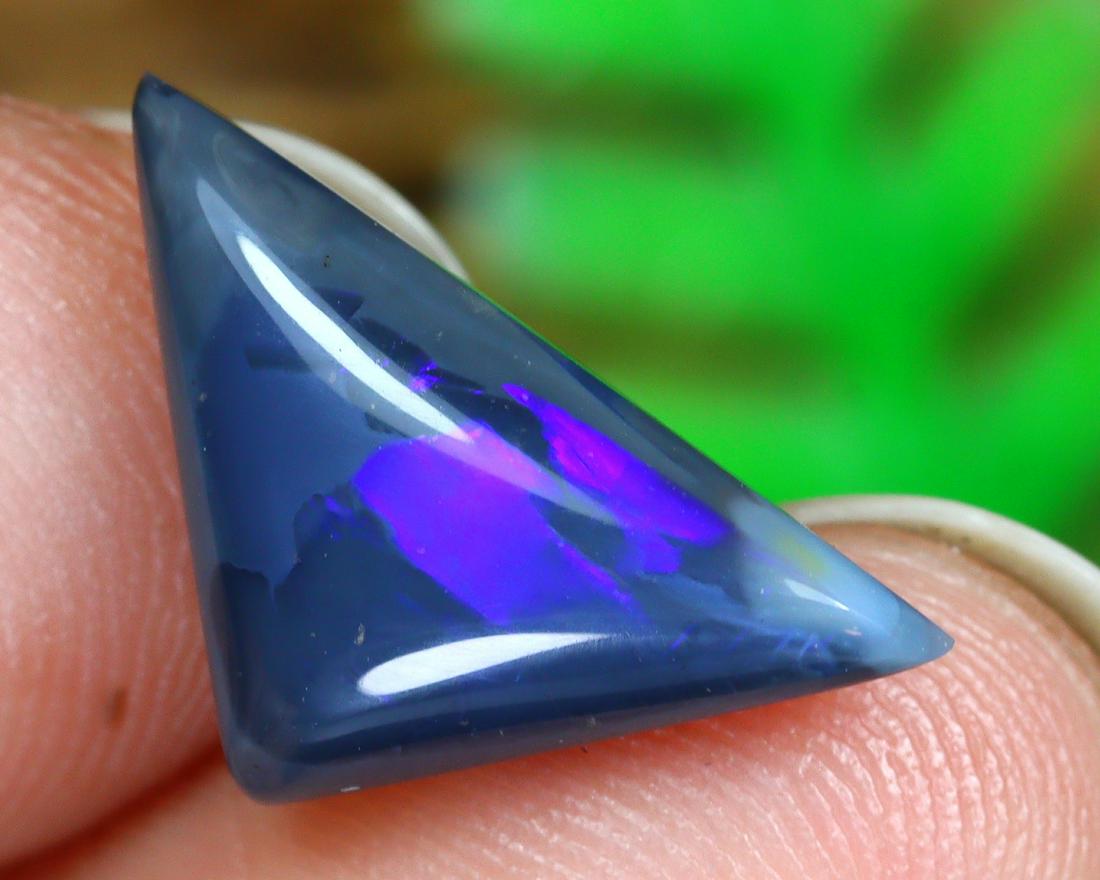 Australian New South Wales Lightning Ridge Mine Loose Solid Dark Opal Black Opal Cabochon: Australian New South Wales Lightning Ridge Mine Loose Solid Dark Opal Black Opal Cabochon Opal Condition: Polished Solid Opal Origin: Lightning Ridge Mine Purpose: Ready to set in jewelry or keep for 