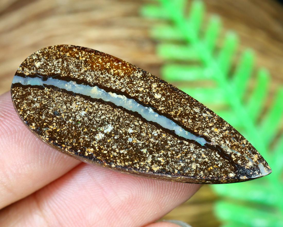 Australian Queensland Koroit Mine Loose Boulder Solid Opal Cabochon (1 of 4)