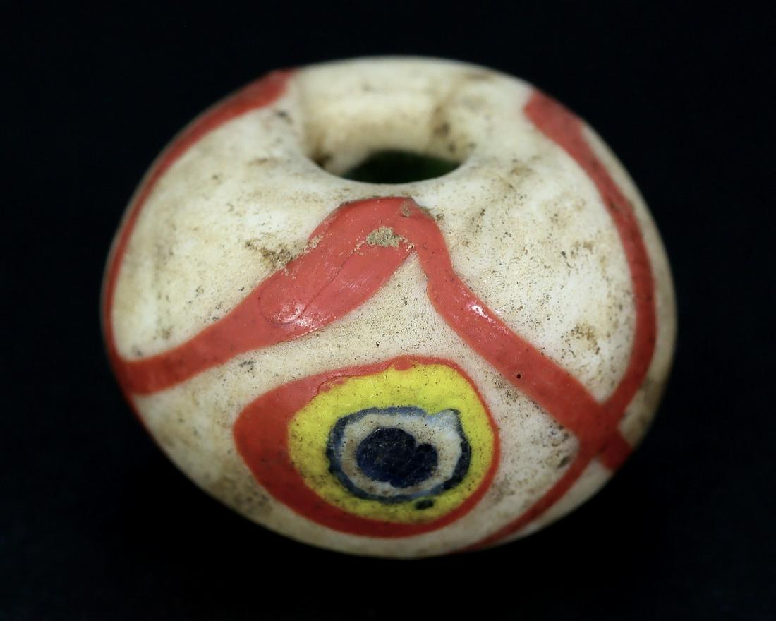 Ancient Antique Old Roman Glass Bead or Venetian Millefiori Bead (1 of 5)