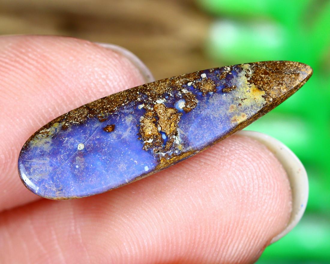 Australian Queensland Koroit Mine Loose Boulder Solid Opal Cabochon (1 of 3)