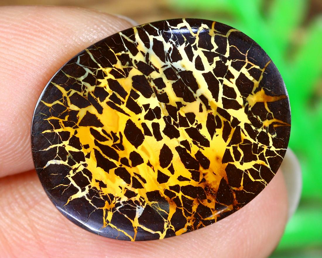 Australian Queensland Koroit Mine Loose Boulder Solid Opal Cabochon (1 of 3)