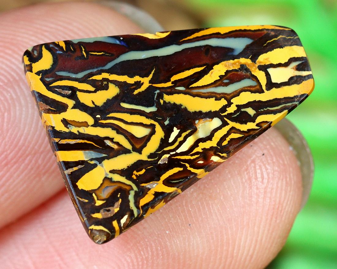 Australian Queensland Koroit Mine Loose Boulder Solid Opal Cabochon (1 of 3)