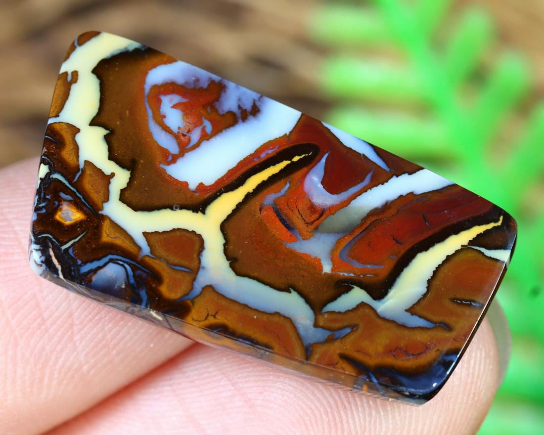 Australian Queensland Koroit Mine Loose Boulder Solid Opal Cabochon: Highlight: Timed Auction, NO COMPETING BID, NO HIDDEN RESERVED PRICE, all auction lots starting at only $19 for all SOLID Australian Opals and rough parcel which is few hundreds dollar worth in the ac