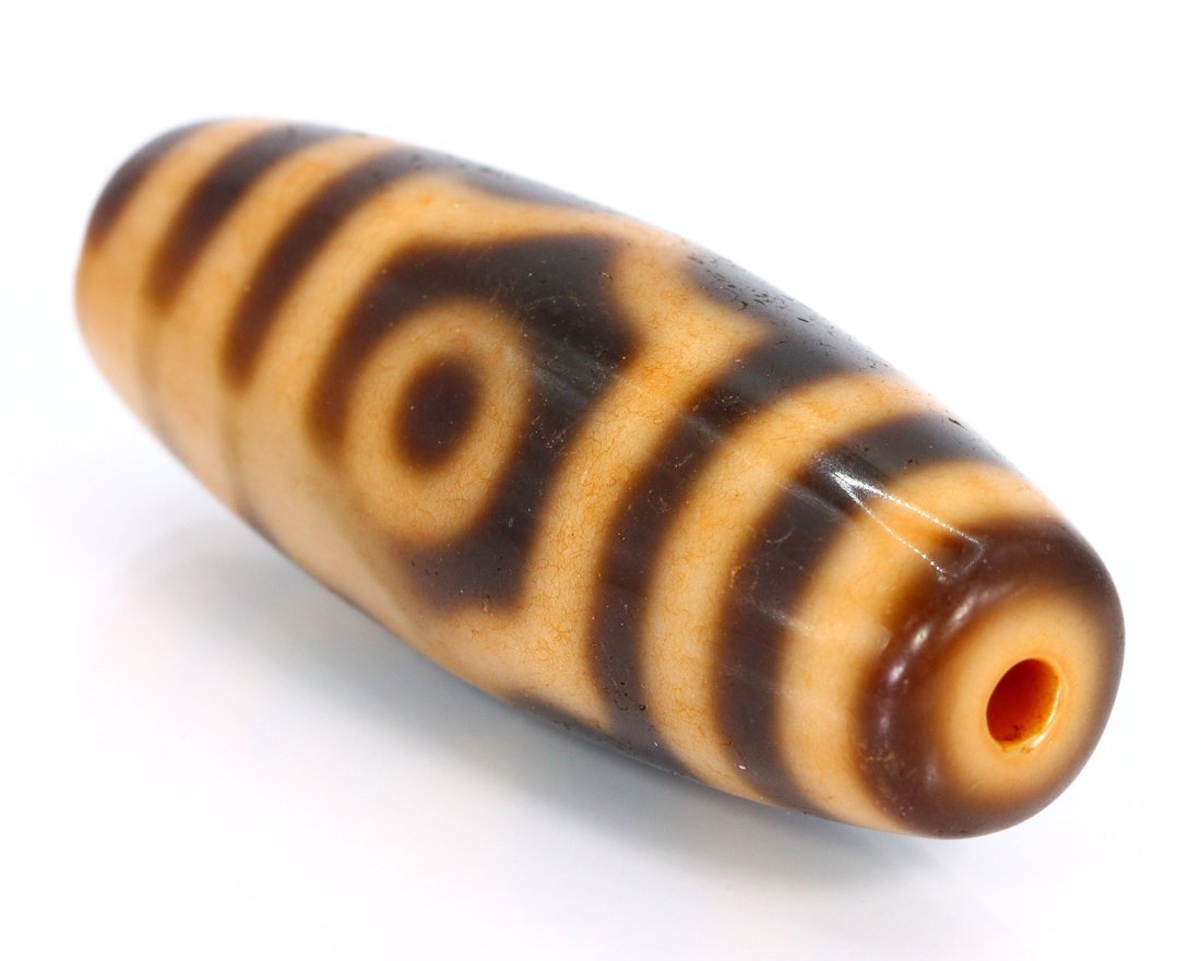 A New Tibetan 3 Eyes dZi Bead Himalayan Asian Art Collection (1 of 4)