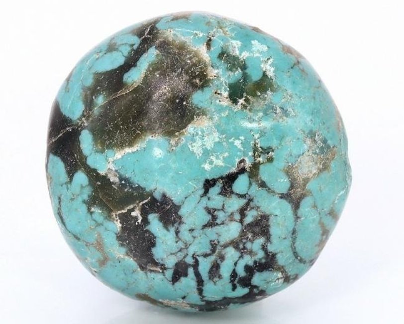 A Vintage or Antique Himalayan Tibetan Chinese Turquoise Bead: Dimension: 21.6x21x13mm New - Produced within the last 20 years Vintage - Over 20 years of age but less than 100 years of age Antique - Over 100 years of age but less than 500 years of age Ancient - O