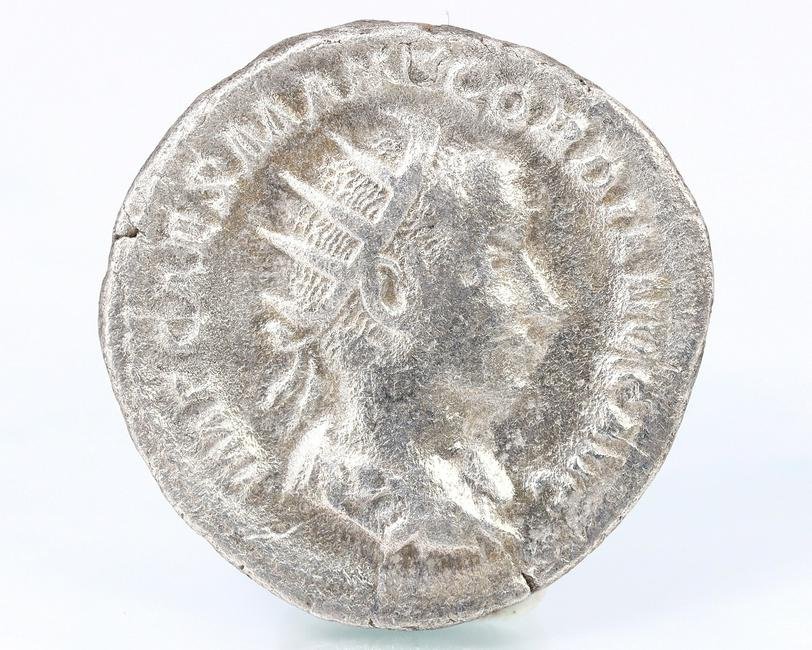 Ancient Roman Silver Coin Emperor Gordian III 238-242AD Roman Greek Art (1 of 3)