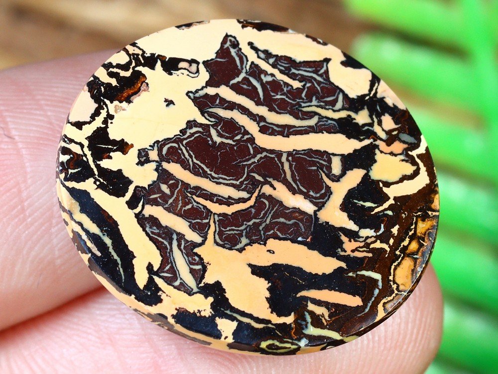 Australian Queensland Koroit Mine Loose Boulder Solid Opal Cabochon: Dimension: 21x18.7x4.9mm Thousand Planet Auction House Season 2 Asian Treasure Hunt Auction, auction including Abstract Oil Painting, Sculptures & Carvings, Statues & Statuettes, Bust Carving, Signet