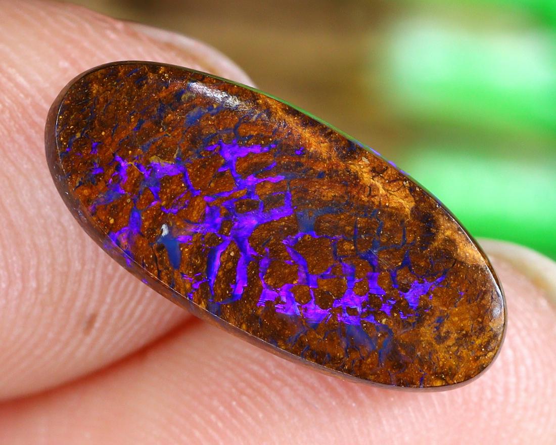3.5Ct Natural Loose Australian Koroit Yowah Boulder Opal Cabochon (1 of 3)