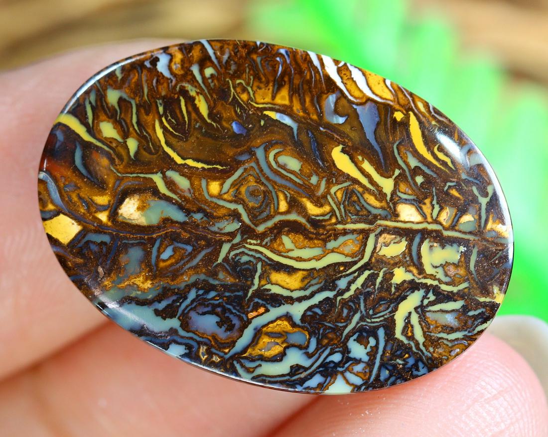 12.9Ct Natural Loose Australian Koroit Yowah Boulder Opal Cabochon (1 of 3)