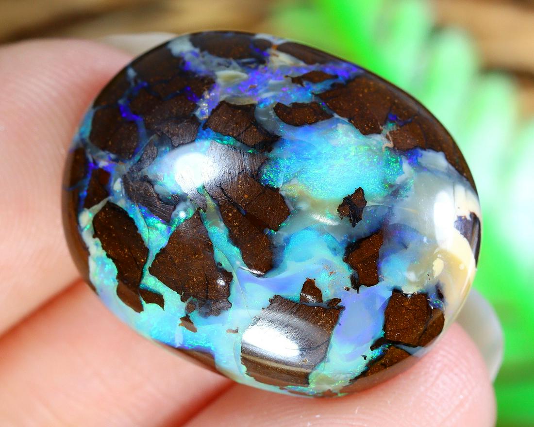 20.11Ct Natural Loose Australian Koroit Yowah Boulder Opal Cabochon (1 of 3)