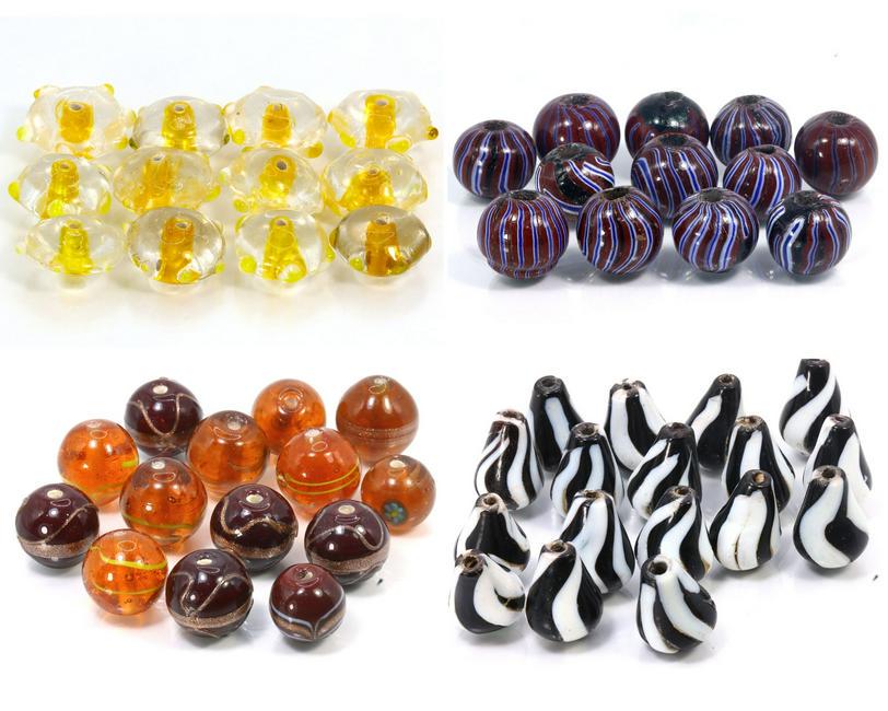 297Gram Four Lots Of Assorted Murano Millefiori Glass Paperweights Venetian Art Glass (1 of 5)