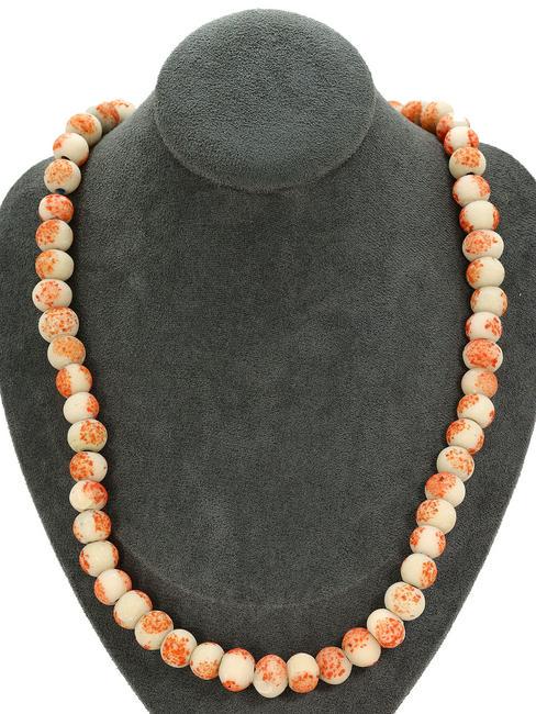 112Gram Murano Millefiori Glass Paperweights Venetian Art Glass Beads Necklace (1 of 3)