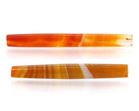 54Ct Tibetan Pyu Banded Agate Chung DZi Beads Asian Art Carving (1 of 3)