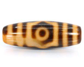 73.3Ct Chinese Tibetan Agate dZi Bead Asian Art Carving (1 of 4)