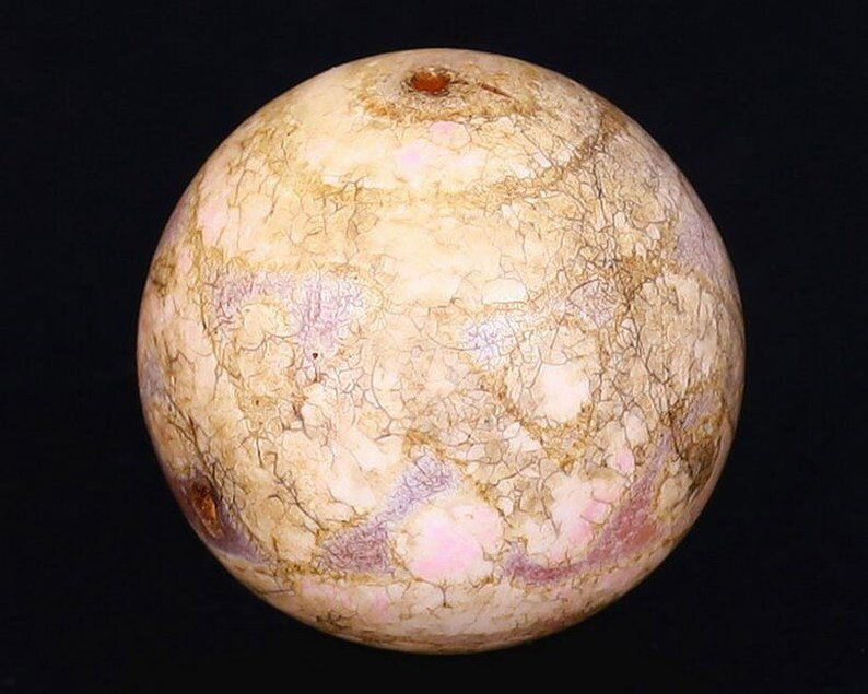 10Ct An Western Asiatic Decorated Tibetan Etched Carnelian dZi Bead: Dimension: 11.5x11mm Natural History of Australian Opal & Mineral Auction by Thousand Planet Auction House featuring the beauty of Boulder Opal art in cabochon cutting and rough, well known Australian