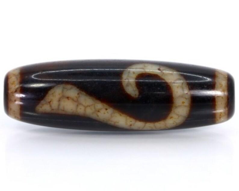 39.5Ct A New Tibetan Ruyi dZi Bead Himalayan Asian Art Collection (1 of 4)