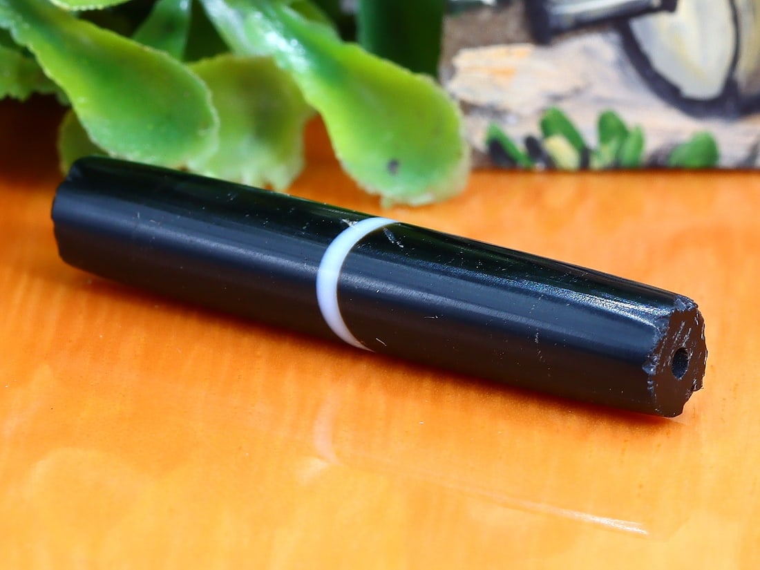 Antique Vintage Old Tibetan Pyu Striped Agate Bead (1 of 4)