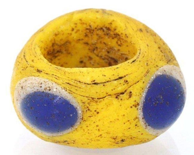 An Ancient Western Asiatic Glass Bead With Stratified Eyes Art Glass Paperweights (1 of 4)