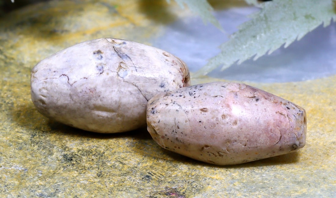 Antique Vintage Old Agate Carnelian Beads (1 of 4)
