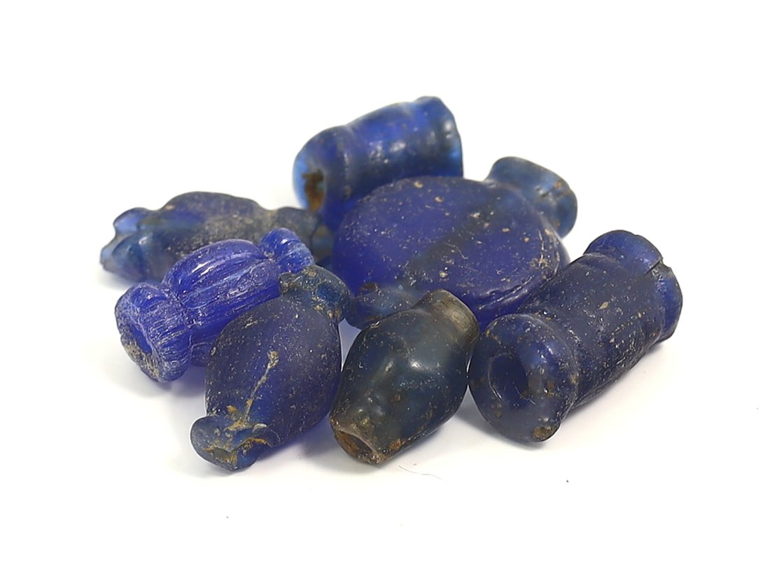 Ancient Greco-Roman Era Collar Shape Lapis Lazuli Beads Collection (1 of 2)
