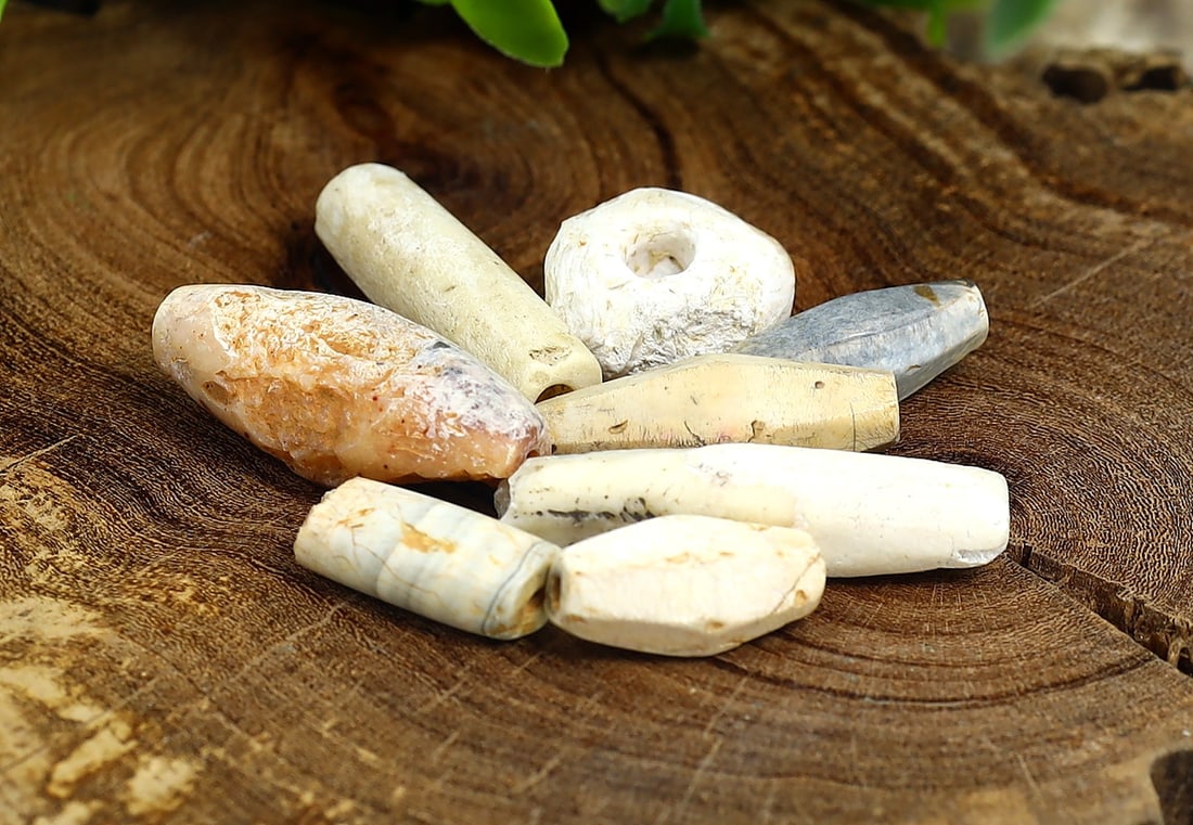 Group of Ancient Western Asiatic Agate Carnelian Beads (1 of 2)