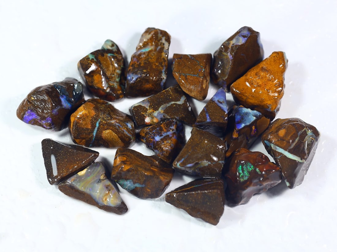 86 Grams Natural Australian Koroit Yowah Boulder Opal Rough Specimens: 27x21 mm Weight: 86 grams (Before Packing) Featuring property of local collections include Europe & Oriental antiques and decorative arts. A truly bargain hunter's, fixer-upper's, and pack-rat's dream