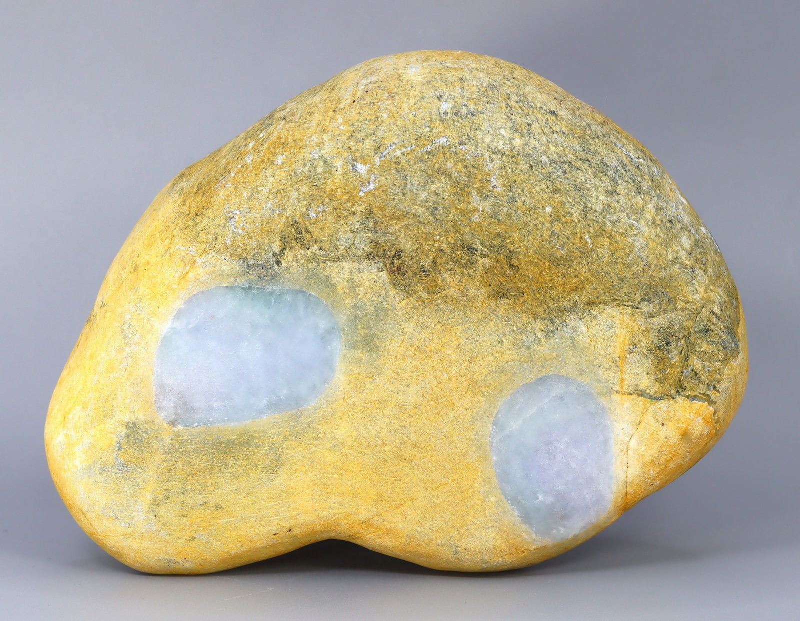 Burmese Bi Color White Apple Green Jadeite Jade Rough Specimen Gems Grade (1 of 3)